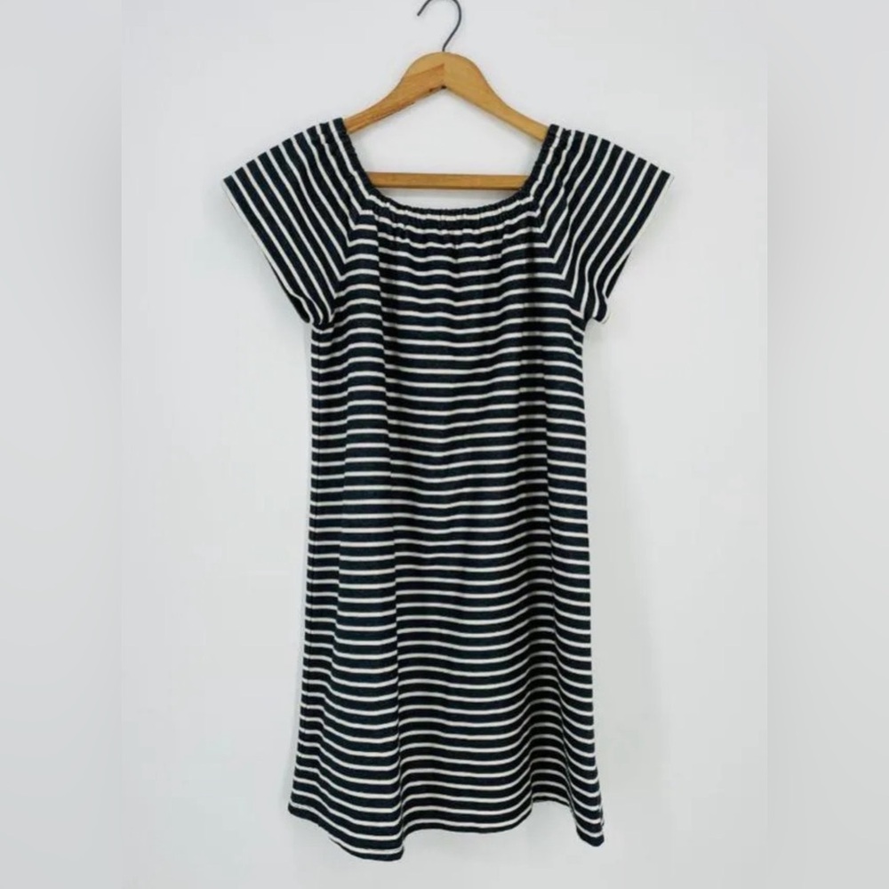 Madewell Striped Mini Dress SZ M